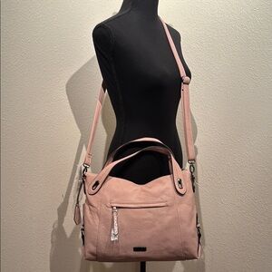 Jessica Simpson Powder Blush Roxanne Satchel